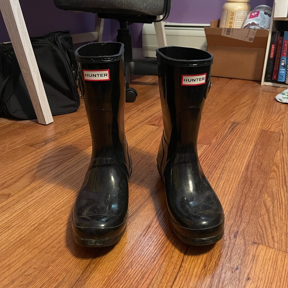 Hunter rain boots